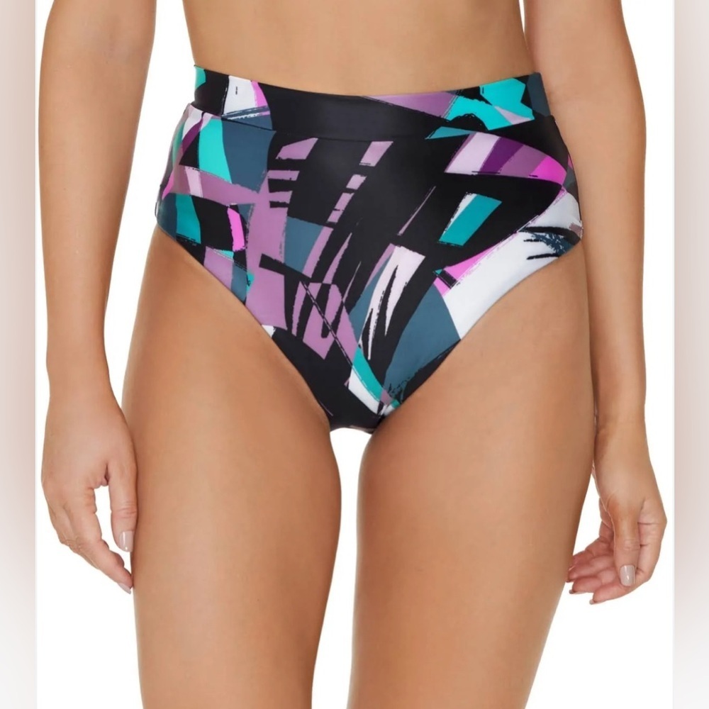 Raisins Women’s High Waist Bikini Bottom Small NWT